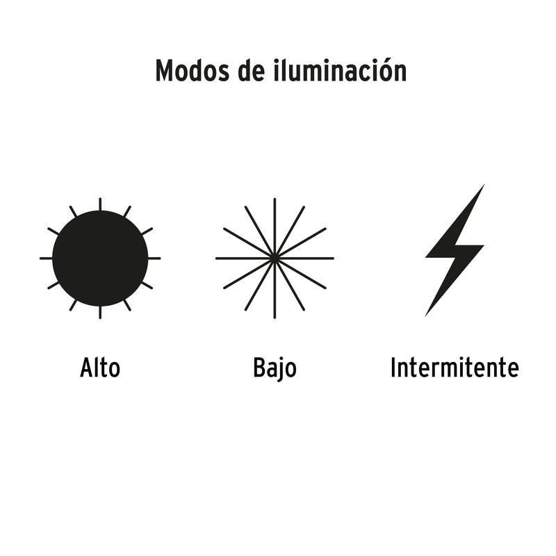 TRUPER LI-CA-800X, Linterna para cabeza, 4 pilas AA, 800 lúmenes,