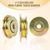 2 PCS Cut-Off Flange Track Bearing Kit for Tapco Pro