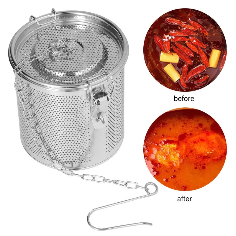 Stainless Steel Spice Bag, Tea Infuser, Multi-Purpose Spice Filter, Spice