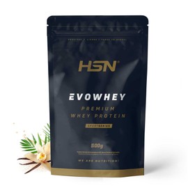 HSN Sports Evowhey - Concentrated Whey Protein Caribbean Vanilla 500 g Black