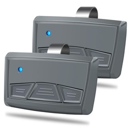 MMT103 Remote Replace for Mighty Mule Gate Opener Remote, 3-Button Transmitter Compatible with MMT103 Mighty Mule Remote, One-Touch Pairing to Control 3 Devices, Up to 100ft, 2 Pack