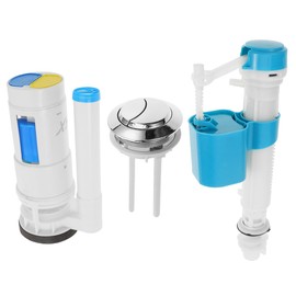 Gadpiparty Toilet Valve 1 Set Toilet Flusher Replacement Kit Toilet Flush Valve Dual Flush Toilet Kit Toilet Flush Valve Kit