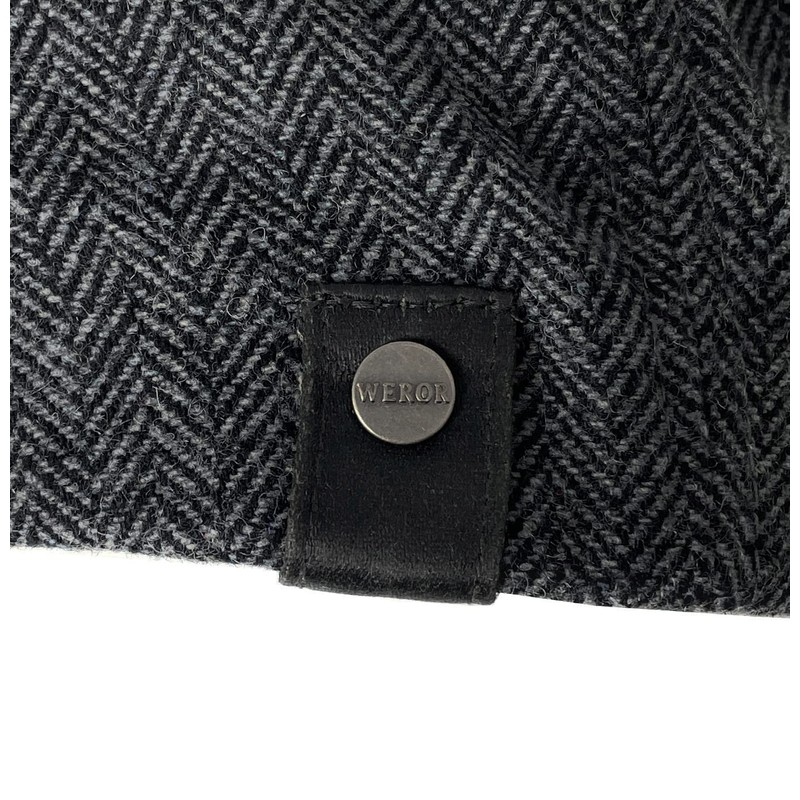 WEROR WEROR-322.1 Men's Peaked Cap - Flat Cap with Peak
