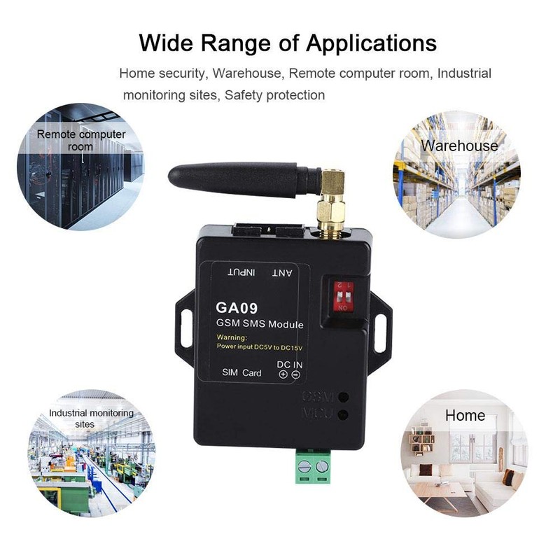 GSM Wireless Alarm System, Alarm Box Antenna GA09 Intelligent SMS