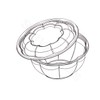 Smygoods Disposable Plastic Salad Bowls with Airtight Lids Ideal for