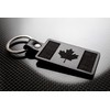 Boostnatics Handmade Leather Keychain Keyring Canada Flag