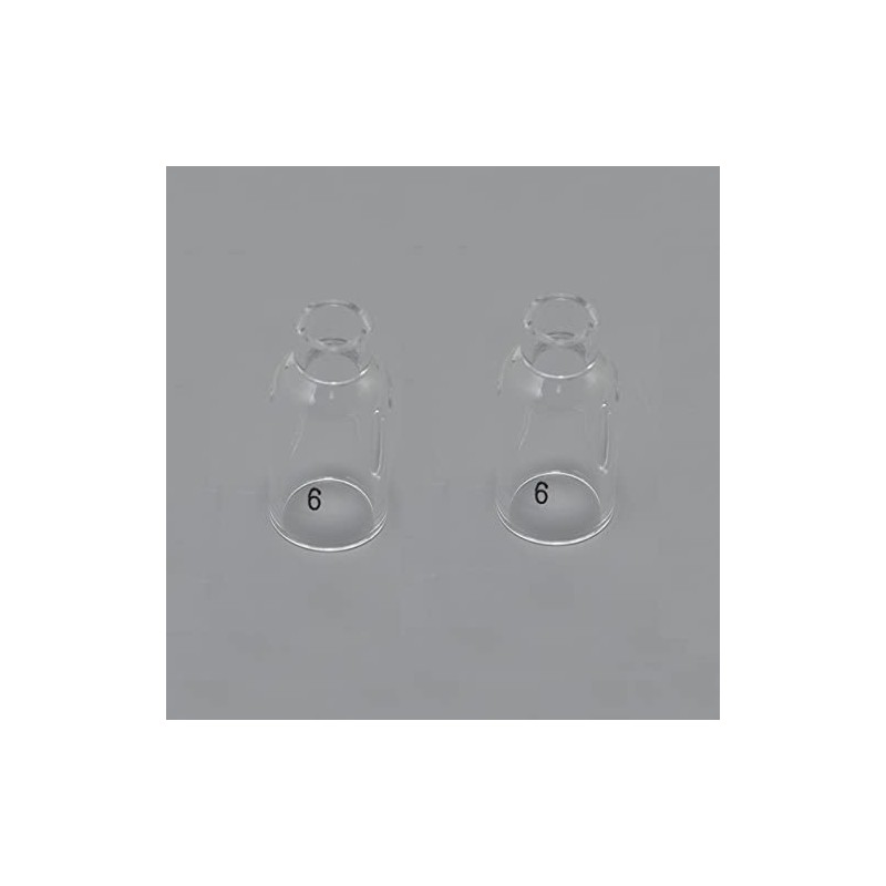 RIVERWELD TIG Glass Cups Clear Quartz Nozzle 54N16 6# 3/8"