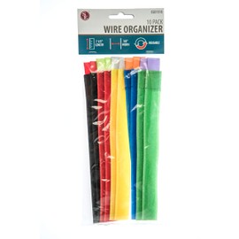SE 10-Pack Velcro Wire Organizer - EG01910
