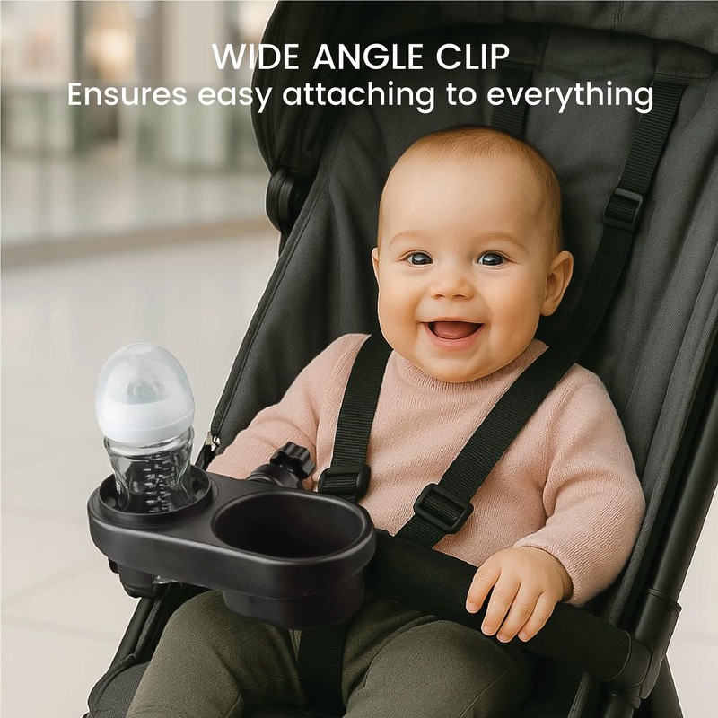 Stroller Tray and Cup Holder