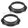 tomzz Audio 2815-005 Speaker Rings Adapter Brackets Compatible with Ford