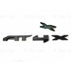 Auto Front Grill Gloss Black AT4X OVERLAY Emblem 2023+ GMC