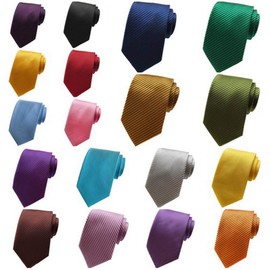 Xiang Ru Necktie, Plain, Business, Work, Washable, Work Commute, Job Hunting, Formal, Casual, Fashionable, Father's Day, Gift, Wedding, Birthday, 18 Types, E Silver