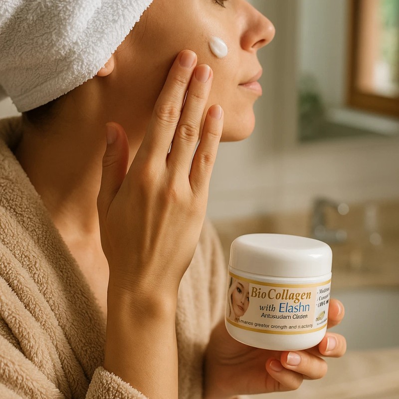 ALLNUE BIO COLLAGEN ELASTIN ANTIOXIDANT AGING SKIN ANTI WRINKLE CREAM
