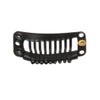 30pcs 9 Teeth Stainless Steel Snap Comb Wig Clips, Hair