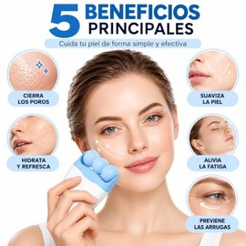 Rodillo de Hielo Facial para Cara y Ojos (morado)