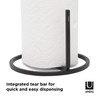 umbra キッチン ペーパーホルダー キッチン収納 キッチンペーパー ペーパースタンド 縦置き 省スペース φ170×H320mm アンブラ