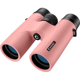 Barska Crush 10x42 Binoculars – Shockproof, Lightweight, Fully Multi-Coated Optics – Compact for Hunting, Bird Watching, Hiking, Concerts, Sports – Includes Case & Neck Strap