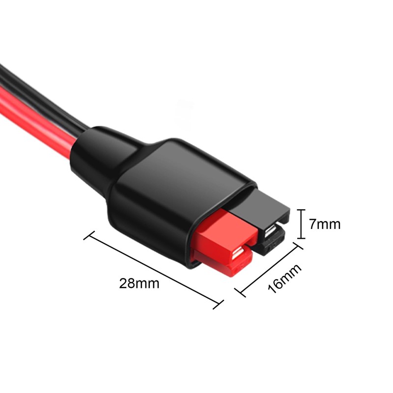 PAEKQ Anderson Y Splitter Cable Solar Panel Connector 1 to