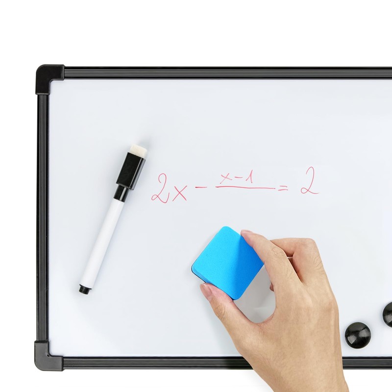 Magnetic Whiteboard Eraser,12 Pcs Mini Dry Erase Erasers,Whiteboard Eraser for