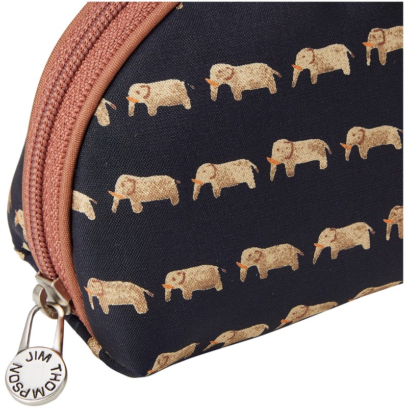 Jim Thompson Chip Case Pouch Black Elephant JMKKSAF3626A