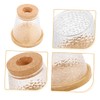 Abaodam 2Pcs Hydroponic Glass Plant Propagation Jars with Stand Lid