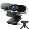 Webcam con micrófono, cámara Web HD 1080p, Full HD 1080P,