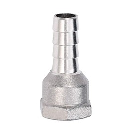 Beduan Stainless Steel 1-1/4" Hose Barb to 1" Female Home Brew Water Air Fuel Gas