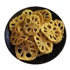 Lotus Root chips 5.82oz Seaweed Fried Lotus Root Snack Casual snack (160g/ bottle)