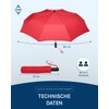 FARE Oversized Pocket Umbrella Skylight - Effective Umbrella with LED