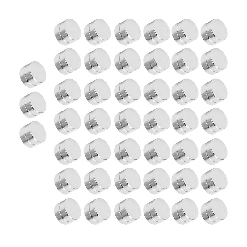 80 Pcs Round Neodymium Magnet Heavy Duty Strong Magnetism Glossy