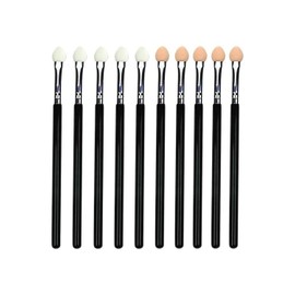 YFFSFDC Eyeshadow Tip Sponge Tip Set of 10 Multifunction Eye Shadow Brush Makeup Brush Lip Brush Eye Makeup Brush Makeup Tool