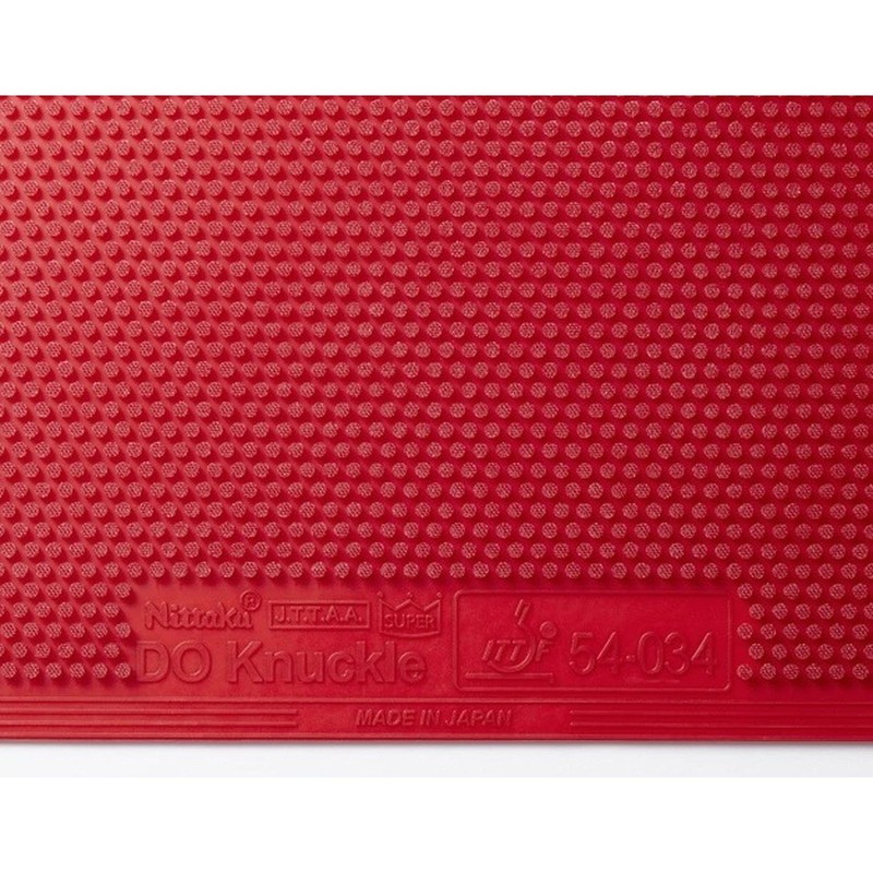 Nittaku NR-8573 Table Tennis Rubber, Super Knuckle, Soft Surface, Variable