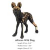 FUNSHOWCASE African Jungle Animals Wild Dog Toy Figure Realistic Plastic