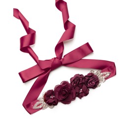 Baby Bee Baby Shower Mommy Sash Pregnancy Sash Keepsake Baby Shower Flower Belly Belt