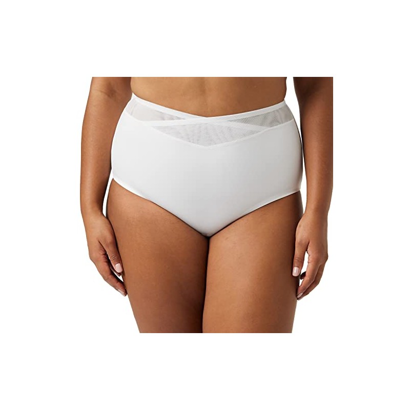 Triumph Women's True Shape Sensation Shapewear Maxi Briefs, White 03,