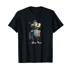 Nice AI Robot Chicken Costume T-Shirt