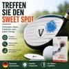 Vendix 152 x Golf Impact Stickers, Weatherproof Impact Tape for