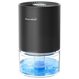 SANVINDER Dehumidifiers for Home, 25oz Dehumidifier for Bedroom with Auto-off, Ultra Quiet Energy Saving for Bathroom Closet Wardrobe Office RV (285sq.ft)