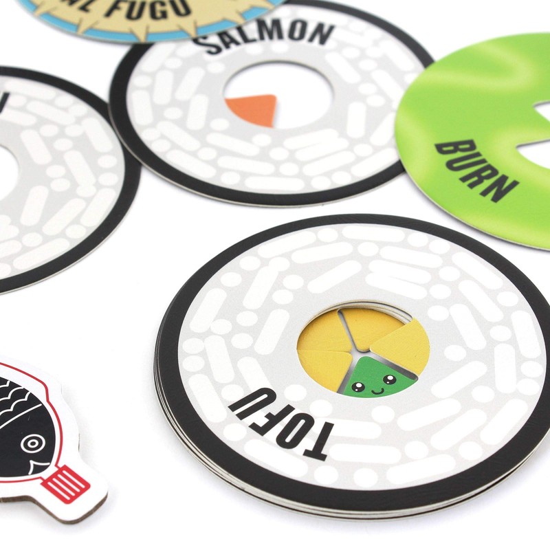Ginger Fox Maki Staki Sushi Themed Card Game -Collect The