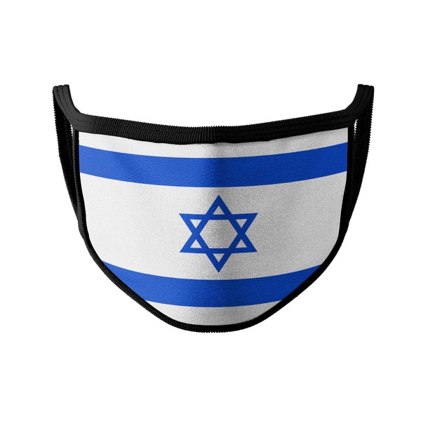Israel Flag Face Mask | Washable Face Mask | Adult