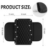 NBTEPEM Bling Car Center Console Cover, Leather Car Arm Rest