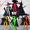 Starnearby T13 Assembly Completed Stick Titan13 Action Figure, 3D Printed