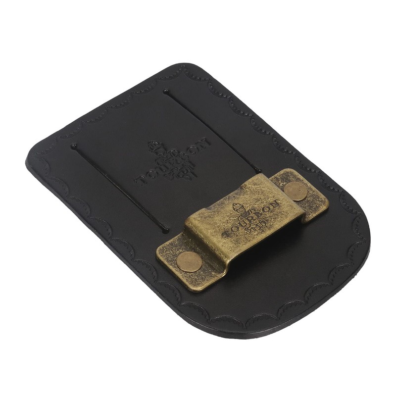 TOURBON Leather Tape Measure Holster - Black