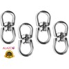 Set of 4 ALAZCO 2-3/8" Hanging Basket Spinners Hanging Macrame