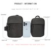 REMUMULUS Women Men Nylon Sling Bag Crossbody Bag Travel Pocket