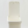 JAJU 20L waste bin that fits pay-as-you-go bags, white white_FRFR