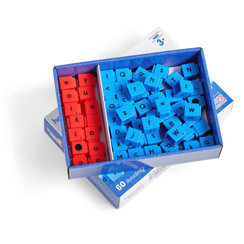 Learning Resources Reading Rods - Alphabet & KVK Words Sticks,