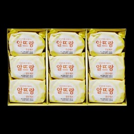 Altrang LG Economical, Long-lasting Altrang Soap Yellow Lemon 140g 3 x 3 / 엘지 알뜰하게 오래쓰는 알뜨랑 비누 옐로레몬 140g 3개입 x 3개