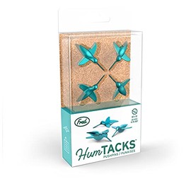 Fred & Friends 5218481 Tropic Tacks - Juego de 20 alfileres de Flamenco, Color Azul Verde, Humtacks, 1, 20
