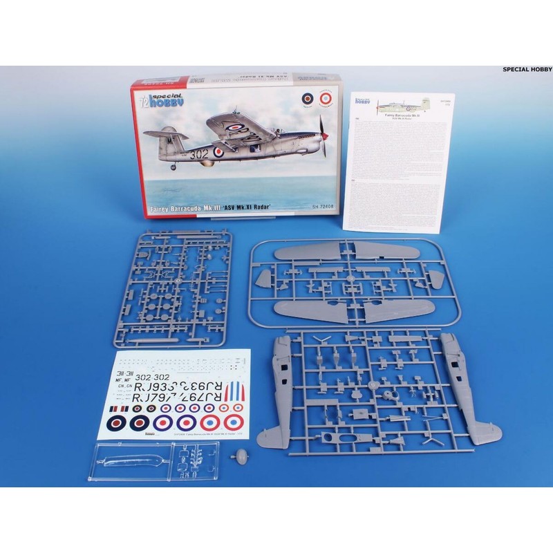 Special Hobby SH72408 Scale Model kit, Unpainted